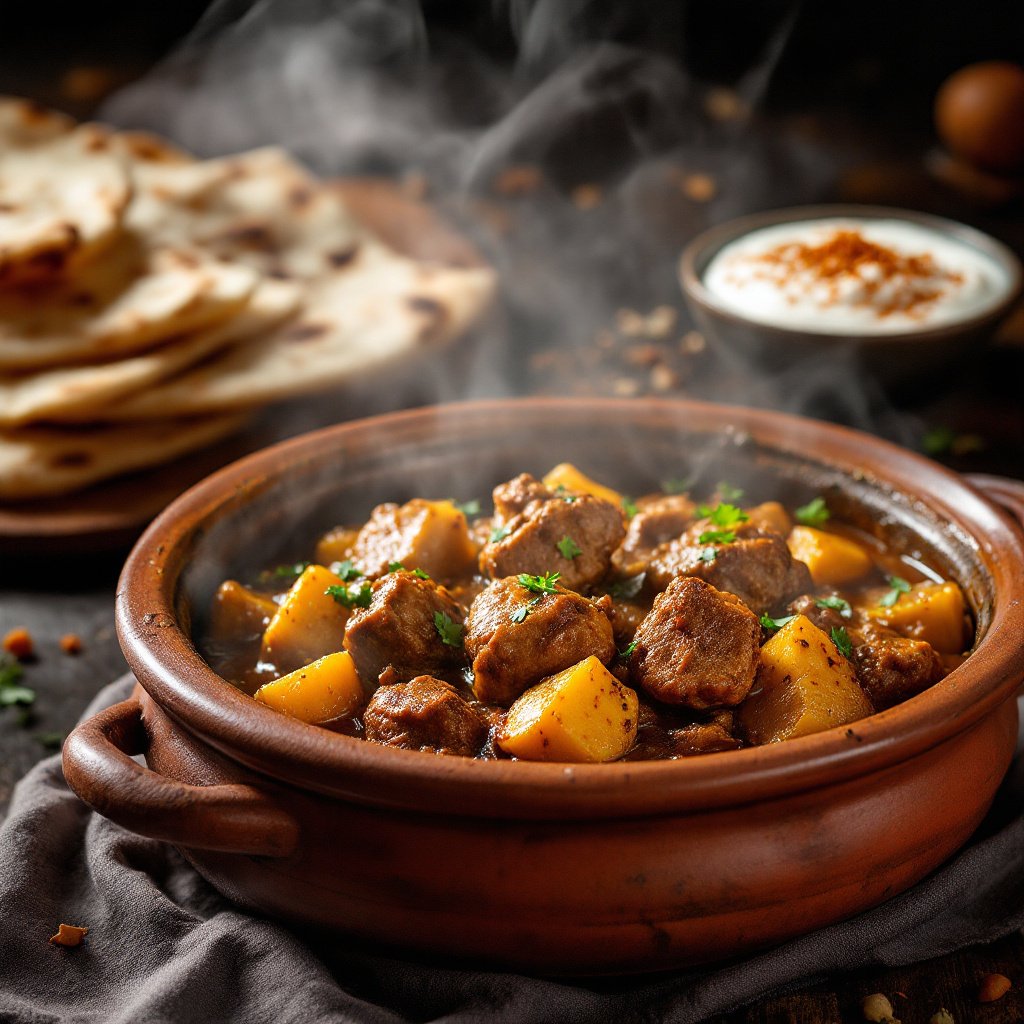 Aloo Gosht (Mutton with Potatoes)