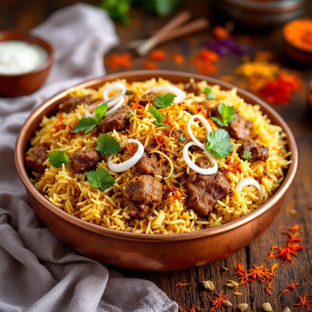 Mutton Biryani (1 Kg)